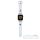 Karl Lagerfeld óraszíj fehér KLAWLSLKCNH Apple Watch 42mm (S1-S3) / 44mm / 45mm / 46mm / 49mm készülékhez