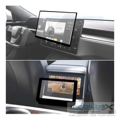   XPRO™ Tempered Glass 0.33mm kijelzővédő üveg / üvegfólia (első és a hátsó kijelzőre is) TESLA Model S / X 2022 / 2023 / 2024