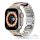 Tech-Protect STAINLESS LINE rozsdamentes acél óraszíj Titán / Narancs, Apple Watch 42mm (S1-S3) / 44mm / 45mm / 46mm / 49mm készülékhez