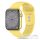 Tech-Protect SILICONE óraszíj citromsárga, Apple Watch 42mm (S1-S3) / 44mm / 45mm / 46mm / 49mm készülékhez