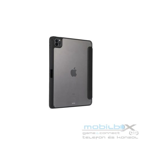 Etui Smartbook fekete TPU tok állvány funkcióval Apple Ipad Air 11" (2024) készülékhez