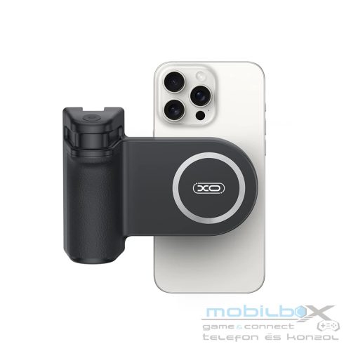 XO SS18 MagSafe Vezeték nélküli kézi Selfie bot Fekete