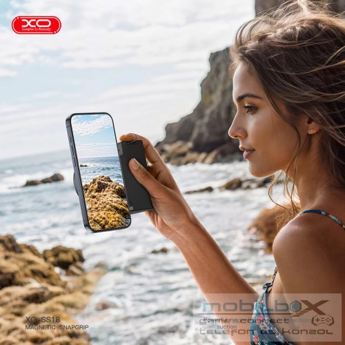 XO SS18 MagSafe Vezeték nélküli kézi Selfie bot Fekete
