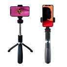 XO SS08 Vezeték nélküli Selfie tripod bot, 68cm Fekete