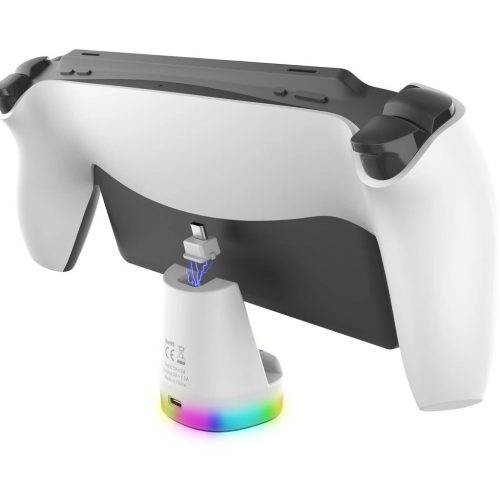 iPega P5P25 Mini mágneses töltőállvány Playstation Portal Remote Player készülékhez fehér