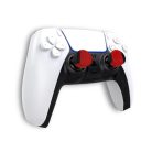 iPega P5006 Szilikon Hüvelykujj Fedők PS5 készülékhez, 6 db, fekete/piros