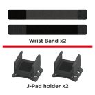 iPega SW2136 sportpántok Nintendo Switch 2 JoyCon készülékhez fekete