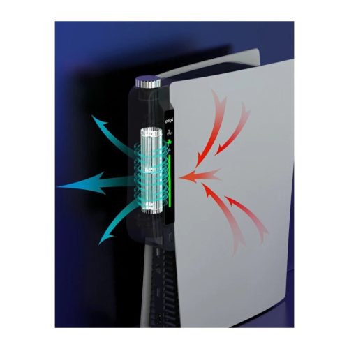 iPega P5031 Coolin Fan PS5 készülékhez fekete